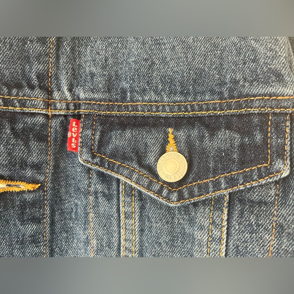 Levi Jean Jacket Girls, Size M (10-12 years, 140-152 cm) - Picture 5 of 5